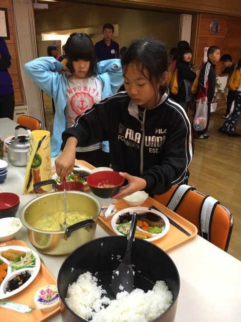 おまちどうさま 夕食 6月 16年 葵西小学校 ブログ 葵西小学校