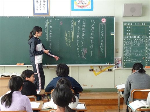 日本語における主語述語 12月 18年 葵西小学校 ブログ 葵西小学校