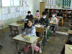 さらにさらにもう一クラス 1月 12年 麁玉小学校 ブログ 麁玉小学校