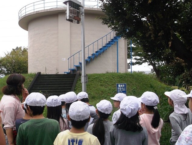 浄水場 清掃センター見学 9月 15年 船越小学校 ブログ 船越小学校