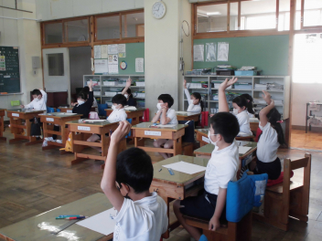 ２年学活 がんばることを決めよう 10月 22年 二俣小学校 ブログ 二俣小学校 Blog