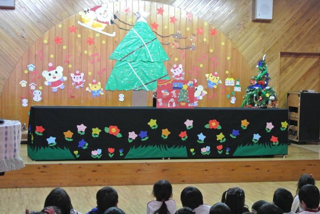 クリスマス会 12月 12年 二俣幼稚園 ブログ 二俣幼稚園