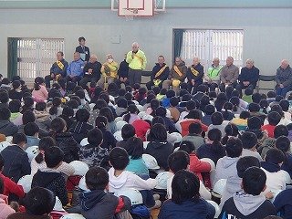 感謝の会 2月 18年 萩丘小学校 ブログ 萩丘小学校