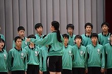 プレ合唱コンクール 3年生 10月 18年 浜名中学校 ブログ 浜名中学校