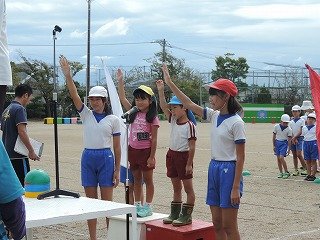 運動会の練習 9月 18年 花川小学校 ブログ 花川小学校