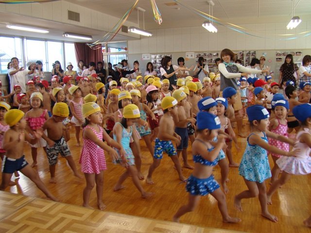 プール遊びが終了しました 9月 11年 橋爪幼稚園 ブログ 橋爪幼稚園