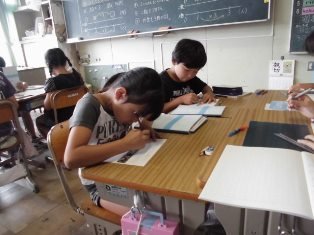 数直線の書き方 10月 16年 初生小学校 ブログ 初生小学校