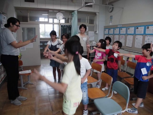 外国語活動 6月 18年 初生小学校 ブログ 初生小学校