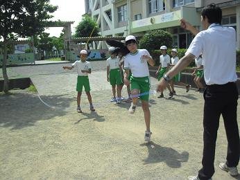 長縄クラブ 6月 15年 初生小学校 ブログ 初生小学校