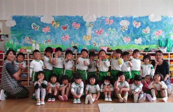 集合写真Ⅱ  5月  2018年  初生幼稚園 ブログ  初生幼稚園