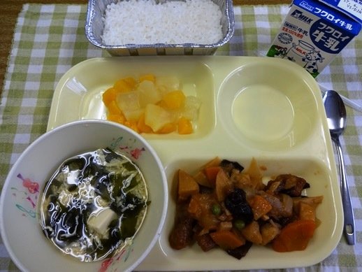 今日の給食 5月 17年 曳馬中学校 ブログ 曳馬中学校