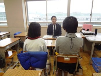 三者面談 12月 16年 細江中学校 ブログ 細江中学校