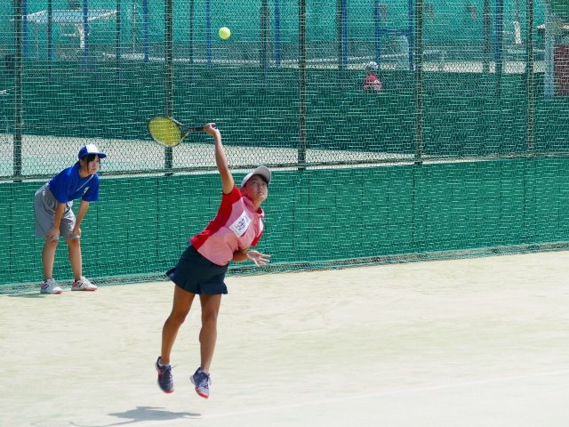 女子テニス部 全国高校総体に出場しました 8月 18年 浜松市立高等学校 ブログ 浜松市立高等学校