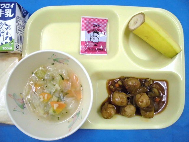本日の給食 12月 13年 飯田小学校 ブログ 飯田小学校