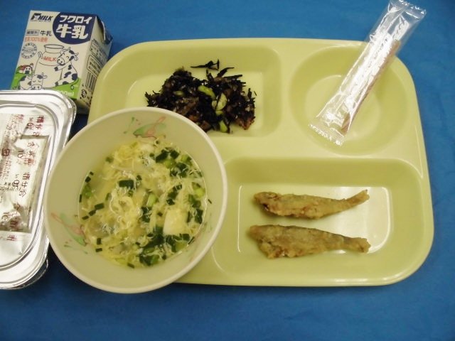 本日の給食 6月 16年 飯田小学校 ブログ 飯田小学校