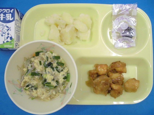 本日の給食 9月 13年 飯田小学校 ブログ 飯田小学校