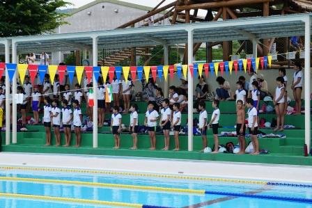 春野地区小学校水泳大会 7月 17年 犬居小学校 ブログ 犬居小学校