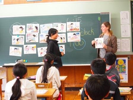 Alt サラ先生 10月 17年 犬居小学校 ブログ 犬居小学校