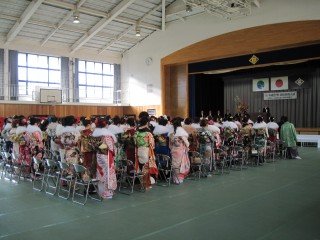 平成２７年 浜松市成人式 入野地区 1月 15年 入野中学校 ブログ 入野中学校