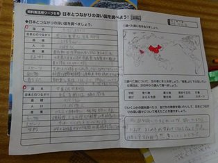 日本と関係がある国を調べました ６年 2月 19年 泉小学校 ブログ 泉小学校