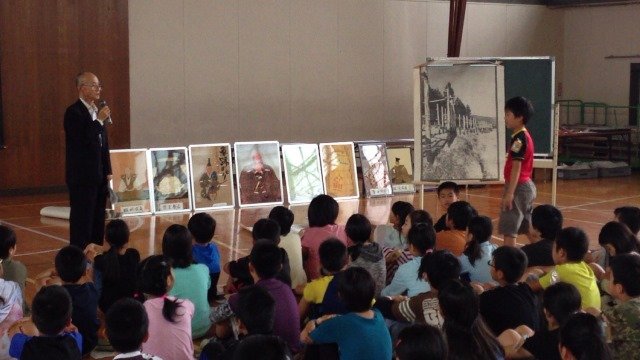 ３人の武将 6年生 9 17 9月 15年 城北小学校 ブログ 城北小学校