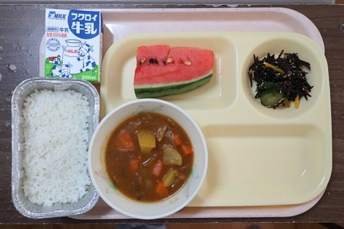 ふるさと給食週間５日目 6月 18年 城北小学校 ブログ 城北小学校