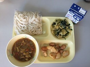 ２月３日 火 今日の給食 2月 15年 蒲小学校 ブログ 蒲小学校