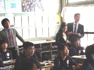 鎌田先生研究授業 11月 14年 開成中学校 ブログ 開成中学校