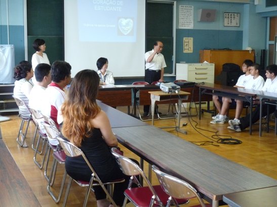 外国人生徒保護者会 7月 12年 開成中学校 ブログ 開成中学校