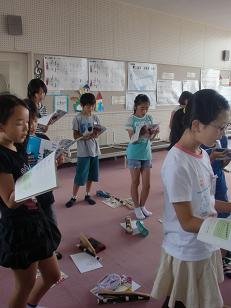 ６月８日 ５年生 音楽 赤い屋根の家 6月 12年 可美小学校 ブログ 可美小学校