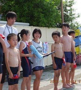 元気いっぱい 学年水泳大会 ５年生 6月 17年 上島小学校 ブログ 上島小学校