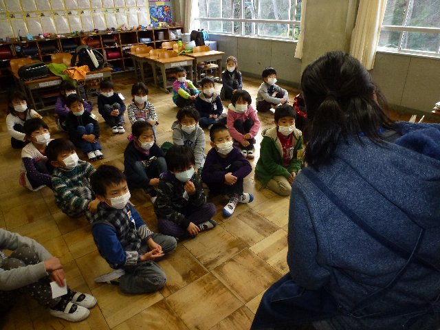 朝の読み聞かせ 2月 14年 鴨江小学校 ブログ 鴨江小学校