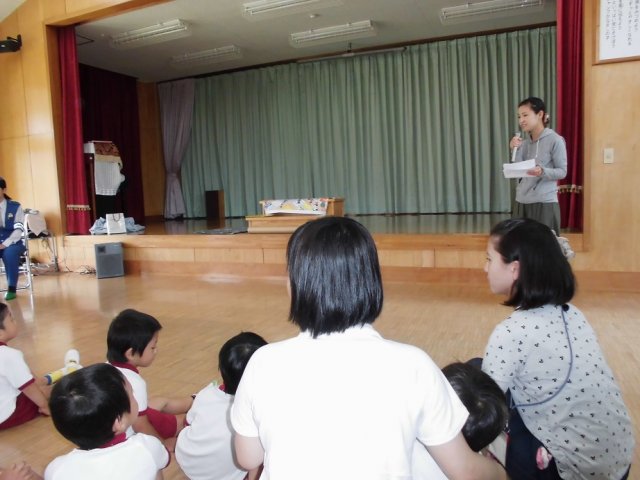 親子交通教室 5月 16年 金指幼稚園 ブログ 金指幼稚園