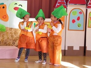 生活発表会 12月 16年 笠井幼稚園 ブログ 笠井幼稚園