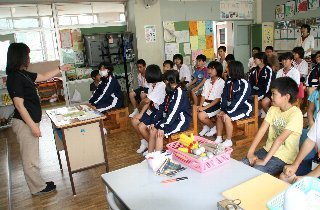 小中一貫教育 中学１年生と小学6年生の道徳授業 6月 12年 気田小学校 ブログ 気田小学校