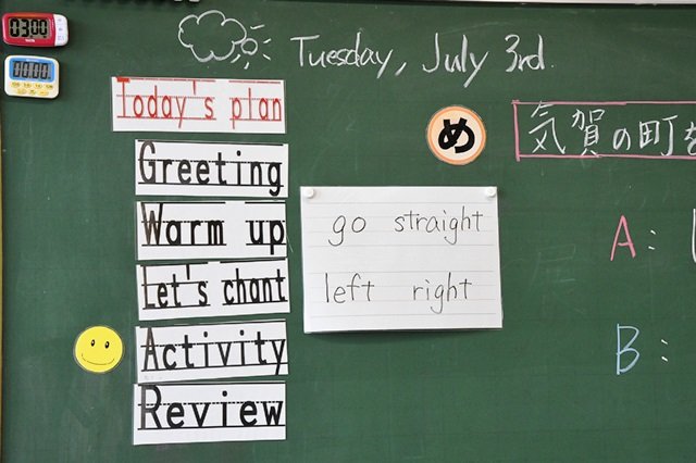 研究授業 ６年２組 英語 7月 18年 気賀小学校 ブログ 気賀小学校