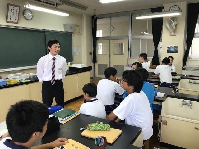 理科 慣性 の授業 5月 18年 北浜中学校 ブログ 北浜中学校