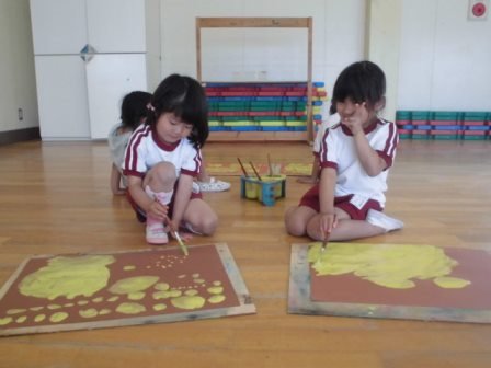 じゃがいもの絵をかいたよ 年中 6月 17年 北浜中央幼稚園 ブログ 北浜中央幼稚園