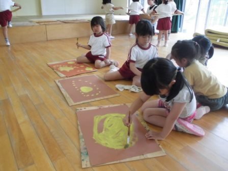 じゃがいもの絵をかいたよ 年中 6月 17年 北浜中央幼稚園 ブログ 北浜中央幼稚園