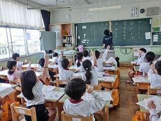 書き順 2年 書写 4月 18年 北浜東小学校 ブログ 北浜東小学校