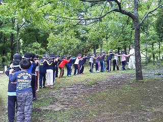 林間学校 ネイチャーゲーム 6月 12年 北浜東小学校 ブログ 北浜東小学校