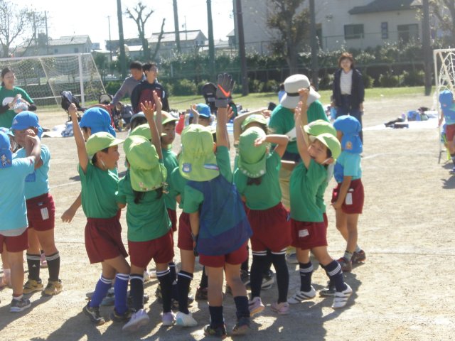 チャイルドサッカー大会 10月 18年 北浜南幼稚園 ブログ 北浜南幼稚園