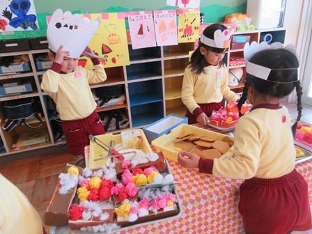 年中組保育参加会 学級懇談会 2月 17年 北庄内幼稚園 ブログ 北庄内幼稚園