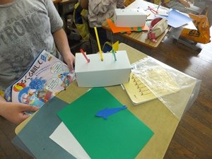 ５年 図工 くるくる回して 10月 14年 舞阪小学校 ブログ 舞阪小学校