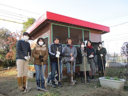 畑作業 観劇 読み聞かせ 2月 19年 万斛幼稚園 ブログ 万斛幼稚園