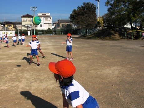 ボール遊び 10月 16年 三方原小学校 ブログ 三方原小学校