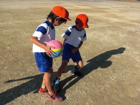 ボール遊び 10月 16年 三方原小学校 ブログ 三方原小学校