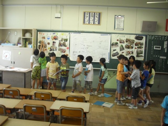 生活科の町探検のまとめをしたよ ２年生 6月 15年 三方原小学校 ブログ 三方原小学校