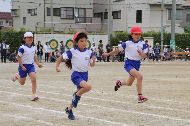 運動会 ４年生 徒競走 リレー 5月 18年 三方原小学校 ブログ 三方原小学校