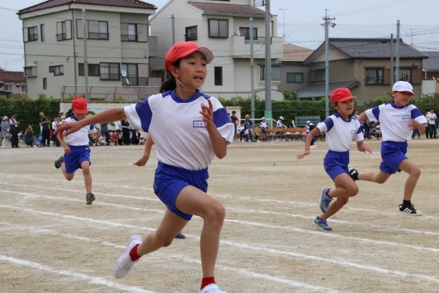 運動会 ４年生 徒競走 リレー 5月 18年 三方原小学校 ブログ 三方原小学校